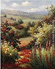 Hulsey Paintings - Rich Blooms of Spring by Hulsey